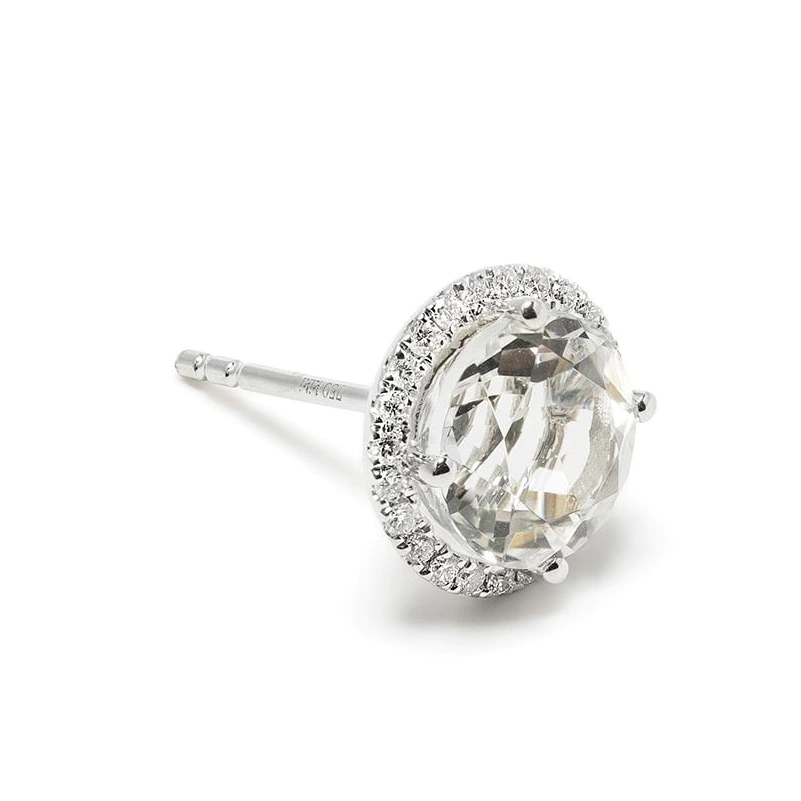 【KIKI McDONOUGH】GRACE◆ストーン＆ダイヤモンド ネックレス Grace White Topaz and Diamond Necklace – Kiki McDonough