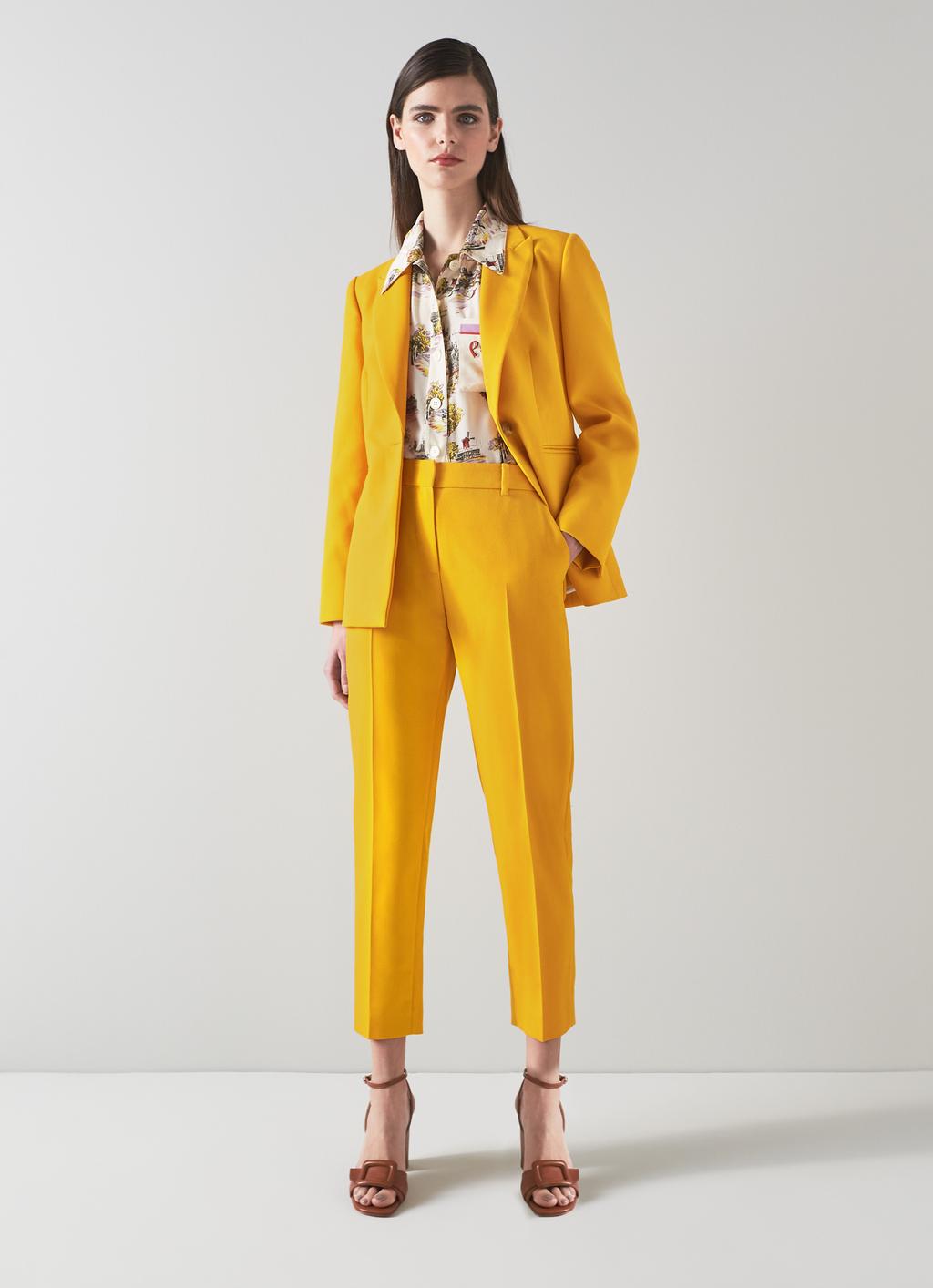 Kate Middleton's yellow blazer by L.K. Bennett