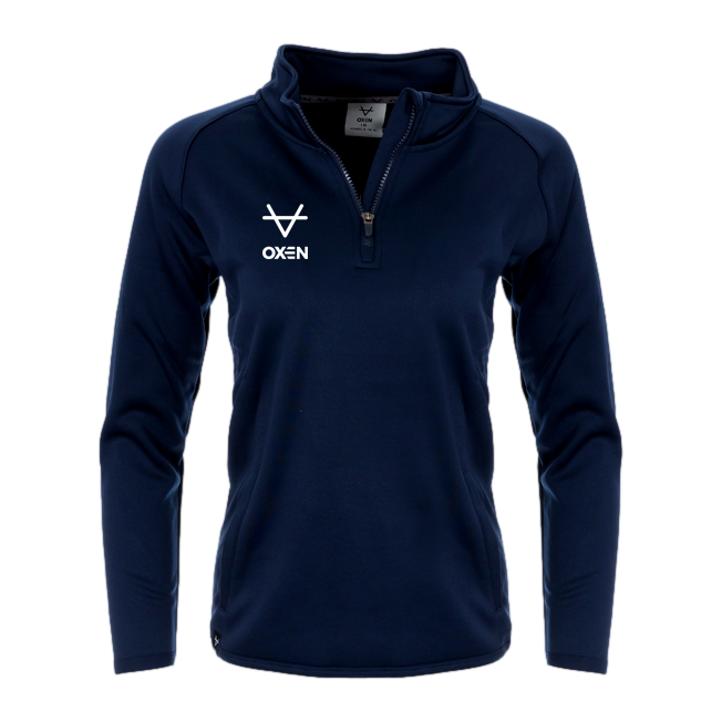 Oxen RFL 1/4 Zip Top in Navy