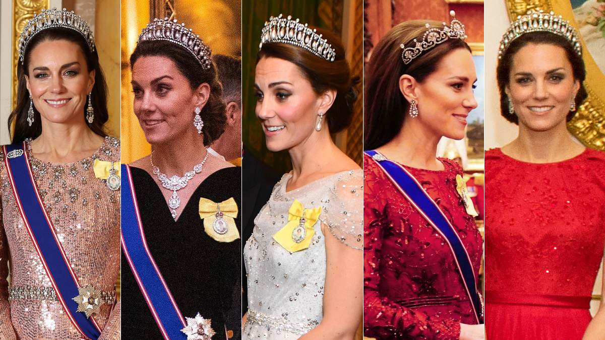 All of Kate Middleton's Diplomatic Reception Looks So Far