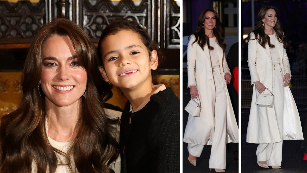 Kate Middleton in ivory for ‘Together At Christmas’ carol service