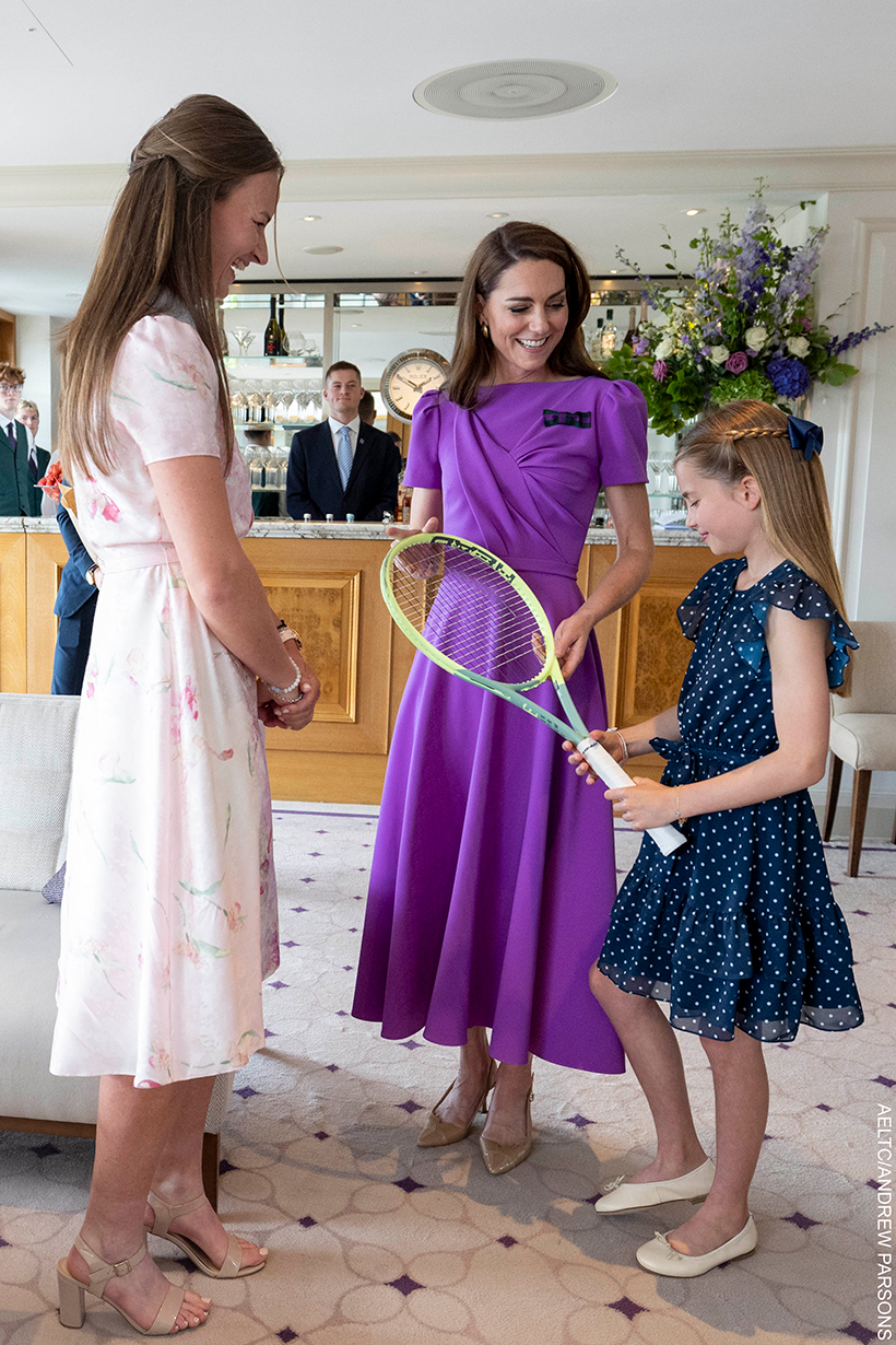 Kate and Charlotte meet Barbora Krejcikova