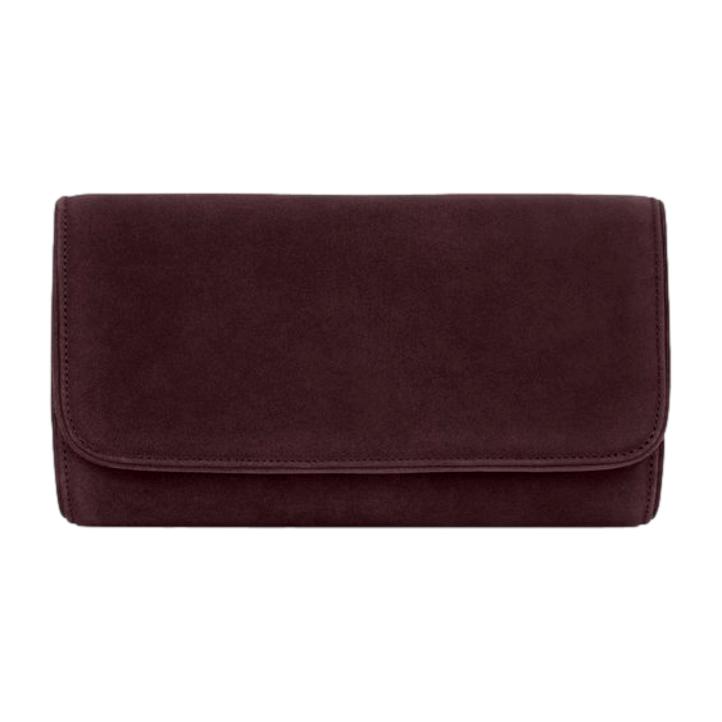 Emmy London Natasha Clutch Bag in Chocolate Brown