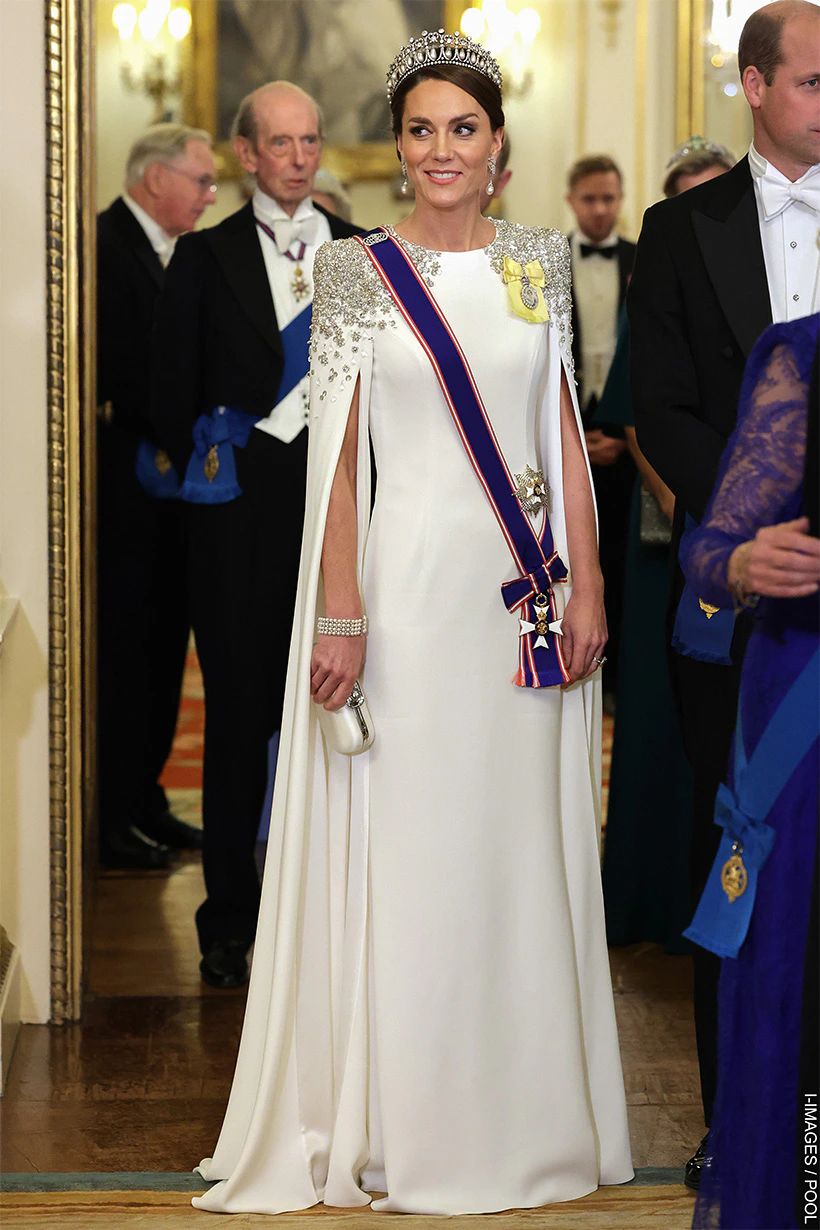 state banquet dress code for ladies Kate Middleton's State Banquet Looks