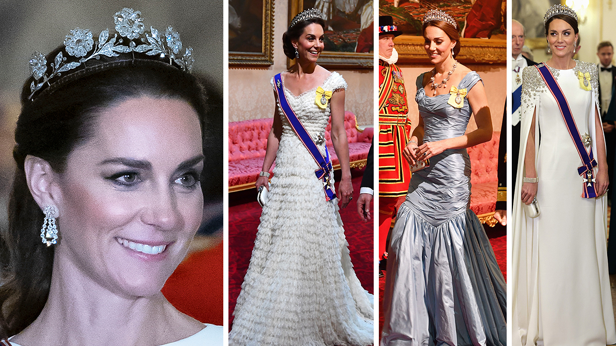 Kate Middleton’s State Banquet Looks