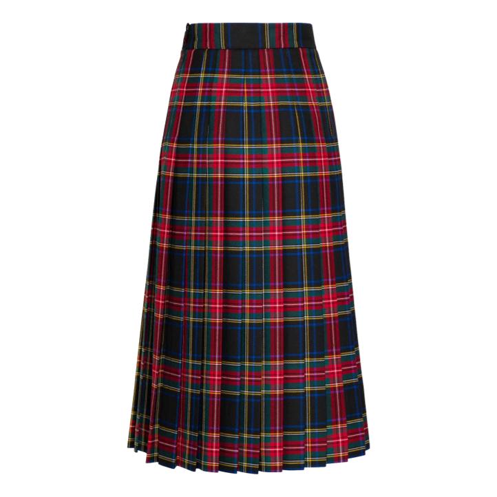 House of Bruar Ladies All Round Pleat Skirt