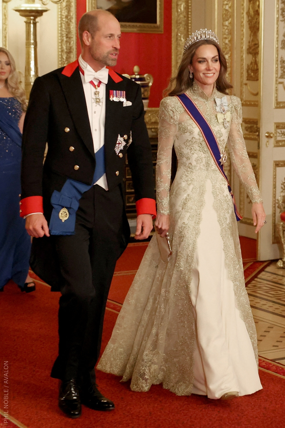Two Reasons Kate Middleton May Have Worn Gold to Wedneday’s State Banquet