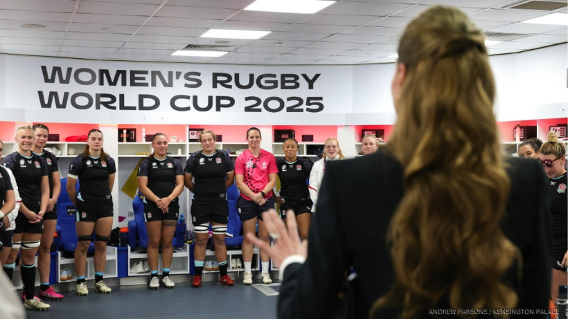 Kate Rugby Kate Middleton Looks Polished As She Supports England at Women's Rugby ...