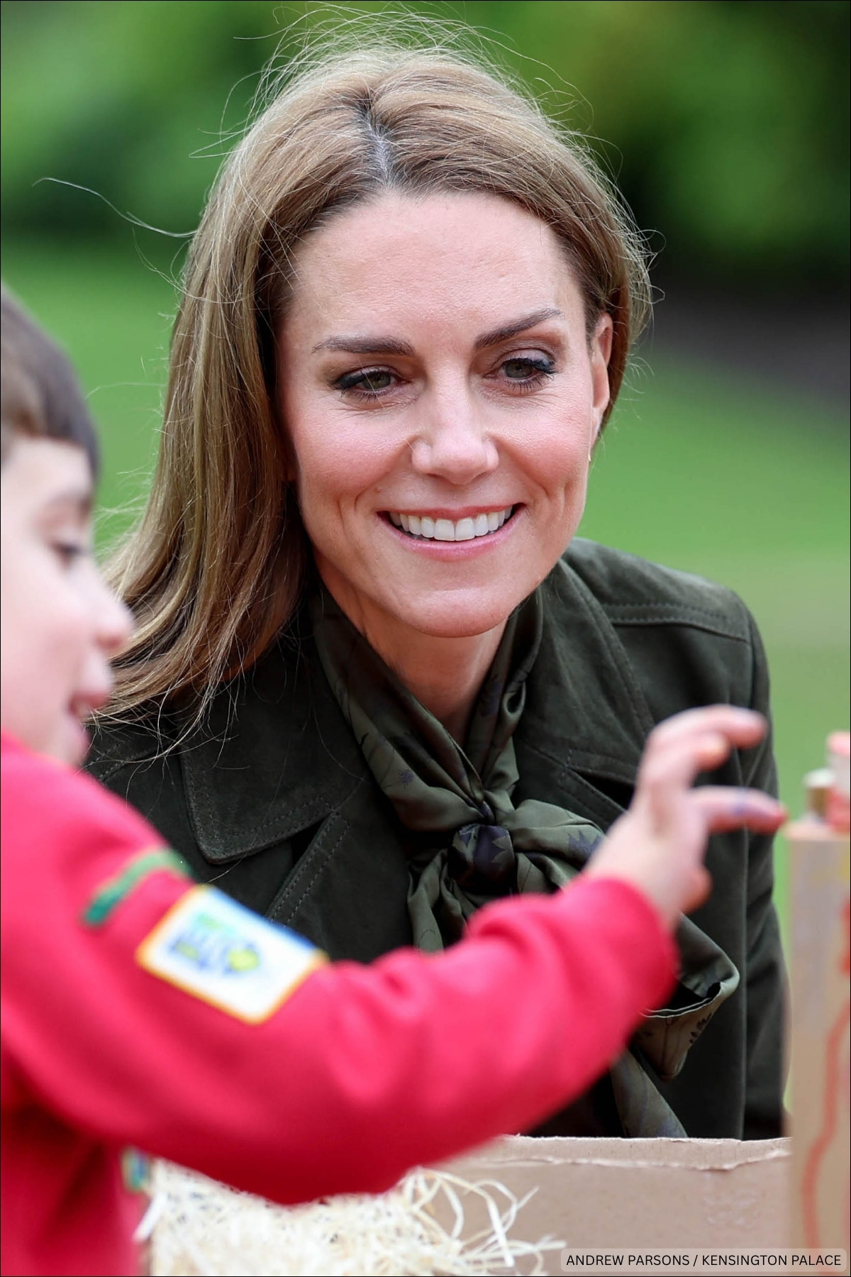 Kate Middleton Just Wore the Most Thoughtful Autumn Outfit for Her Appearance With Melania Trump