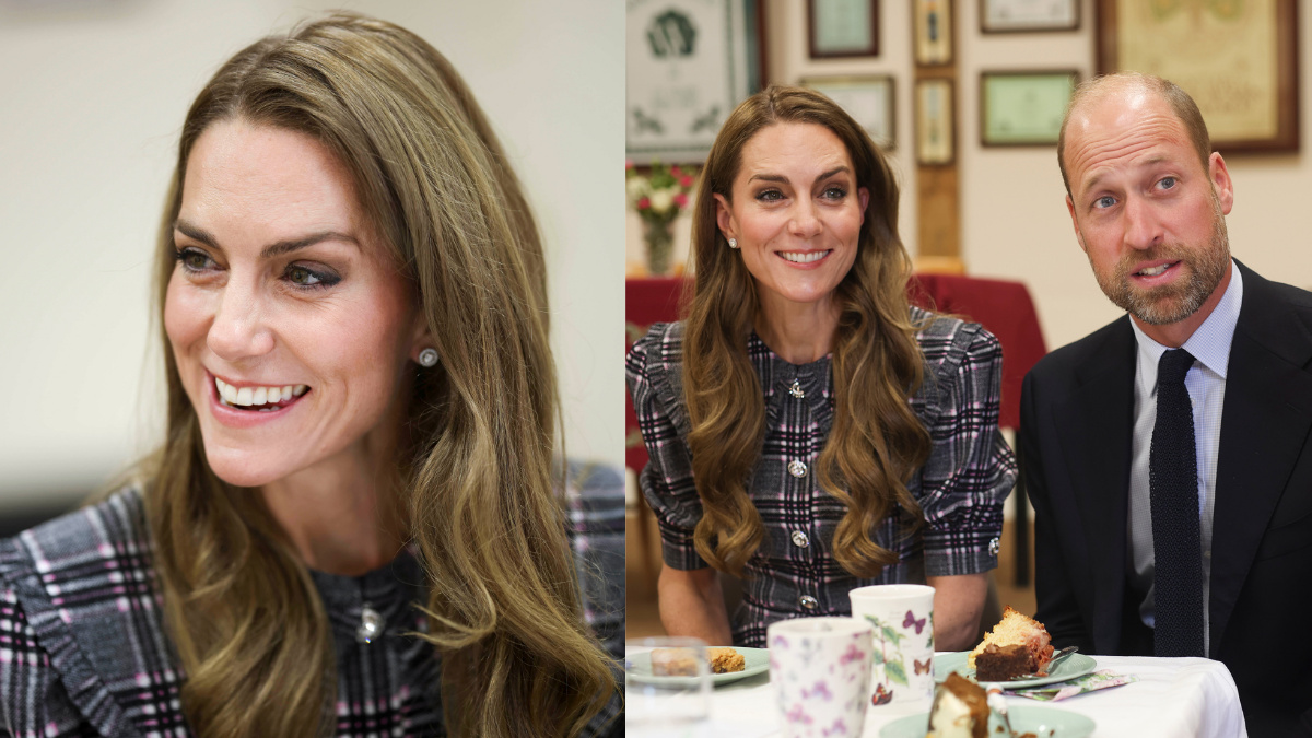 The Princess of Wales dresses Alessandra Rich for her engagement marking the third anniversary of Queen Elizabeth’s death.