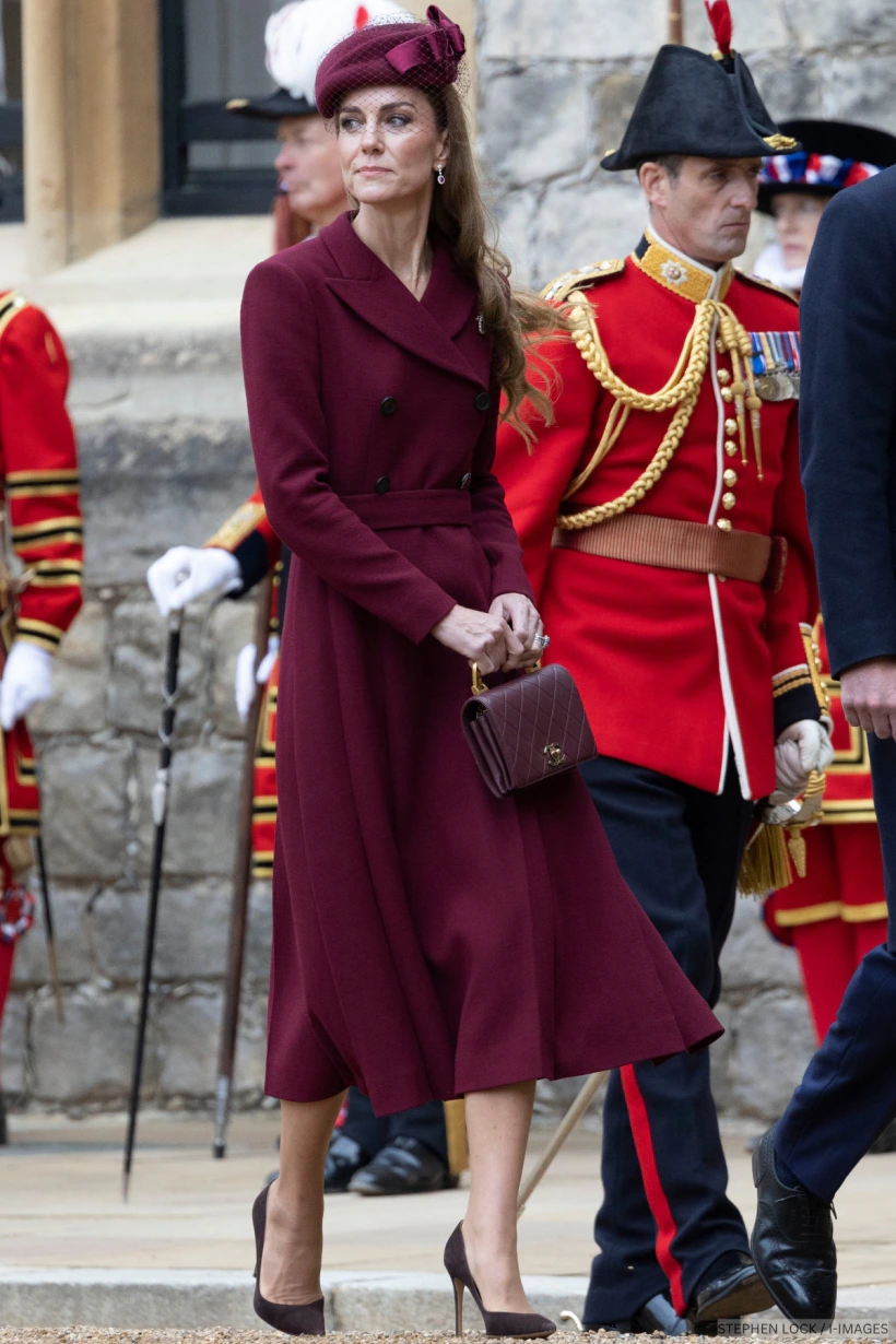princess polly baby blue dress Princess rewears burgundy coat main image 1