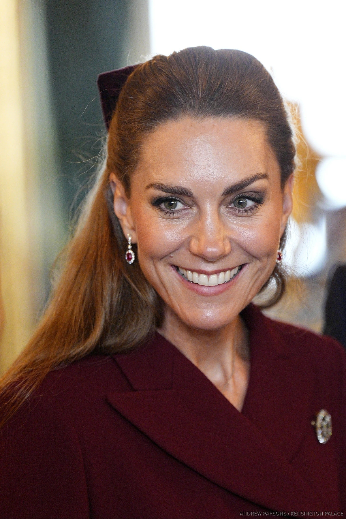 sachin and babi light blue dress Kate Middleton Winter Coat main image 0