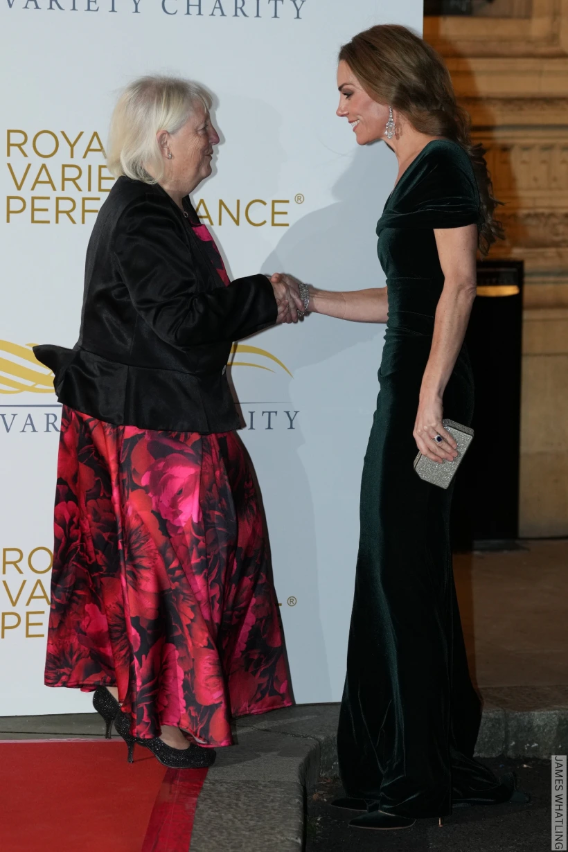 open lace back dress Kate Middleton Wore a Velvet Dress That's Great for Holiday Parties