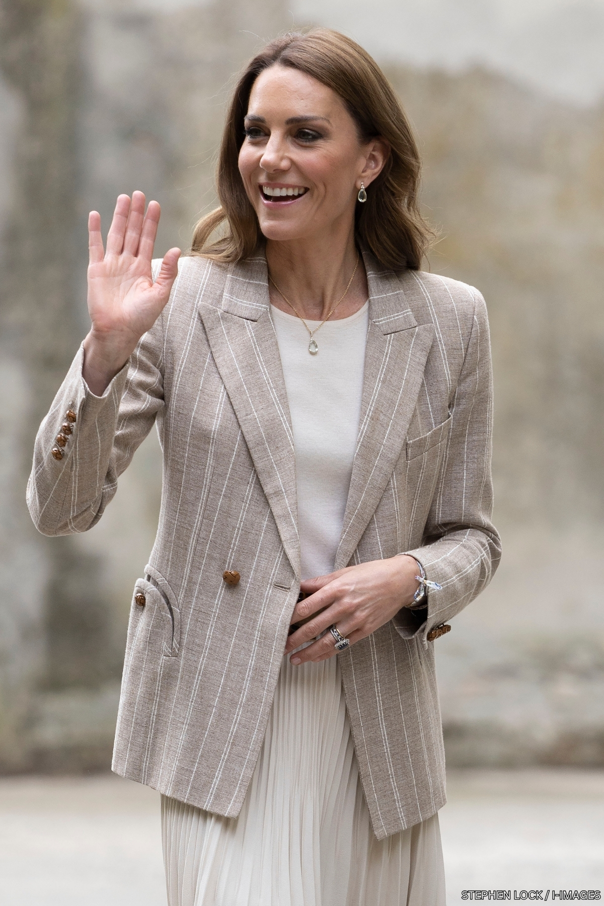 Kate Middleton Nods to Italy in Elegant Neutrals for Day Two of Reggio Emilia Visit