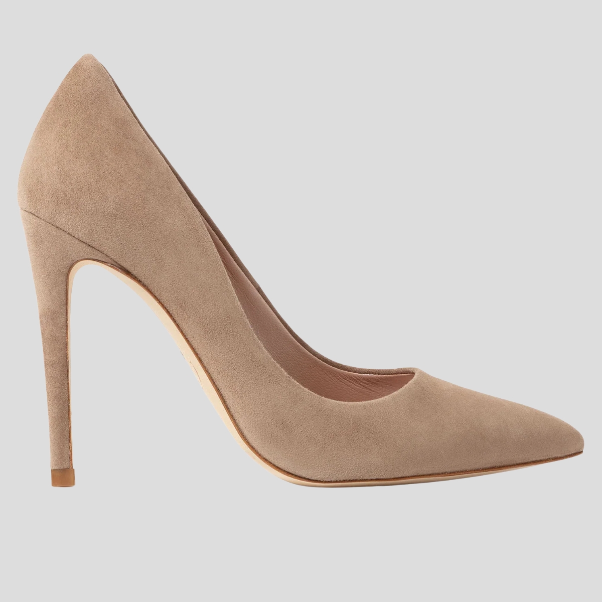 The Emmy London 'Rebecca' pump in cashmere suede