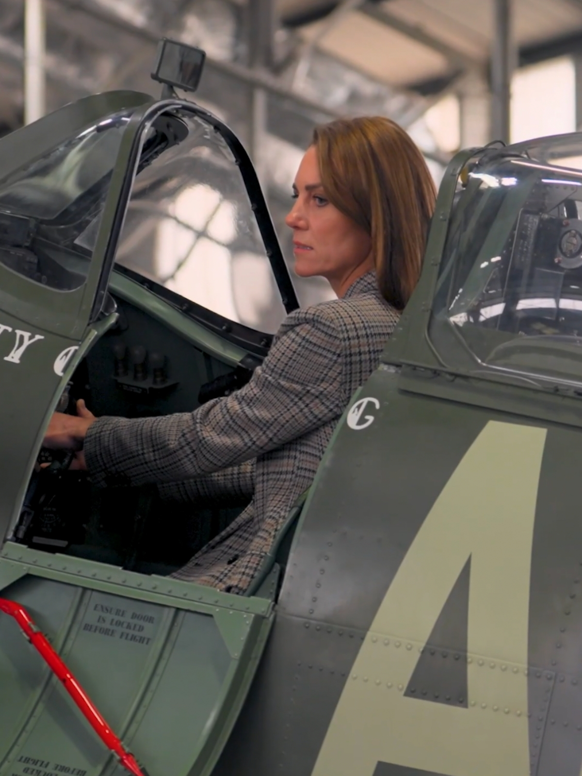 Kate Middleton during the Armed Forces Day visit to RAF Coningsby