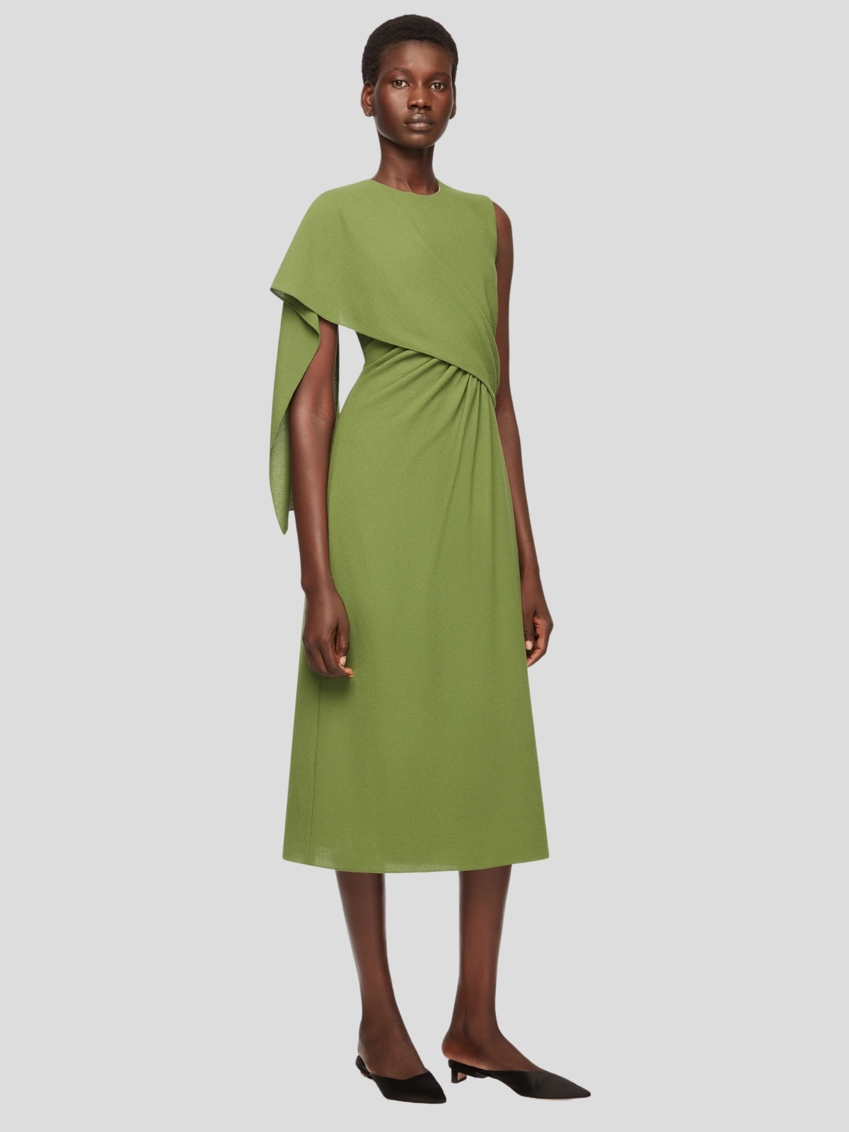 Front view of the retail version of Kate's dress, by Emilia Wickstead