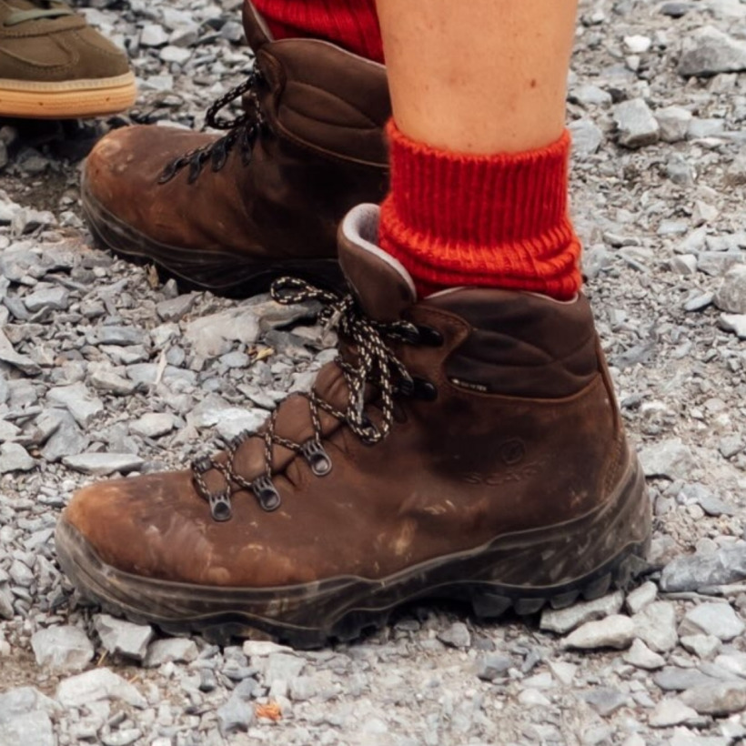 Kate Middleton wearing Scarpa Terra GTX leather hiking boots