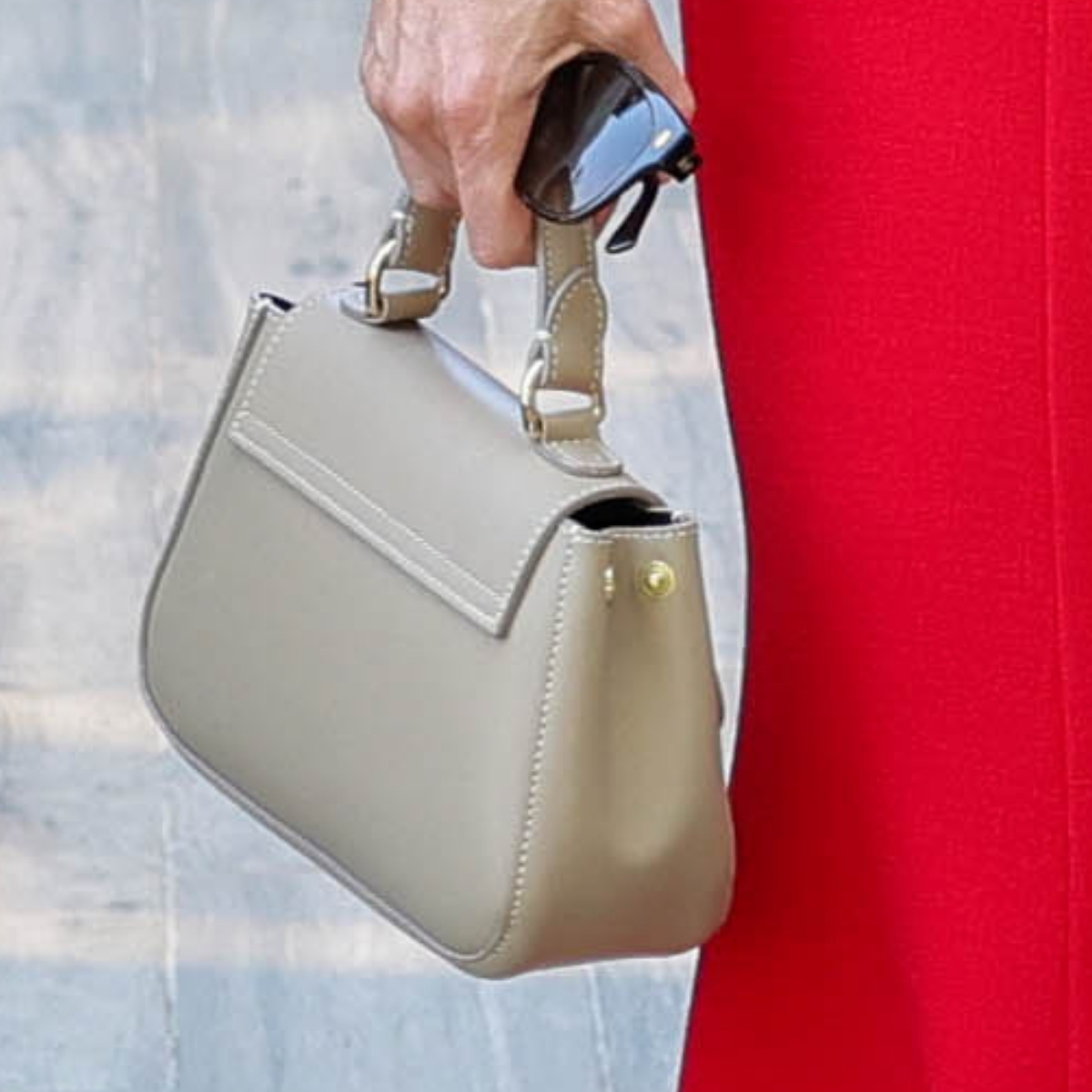 Kate Middleton's taupe Tusting Mini Holly bag