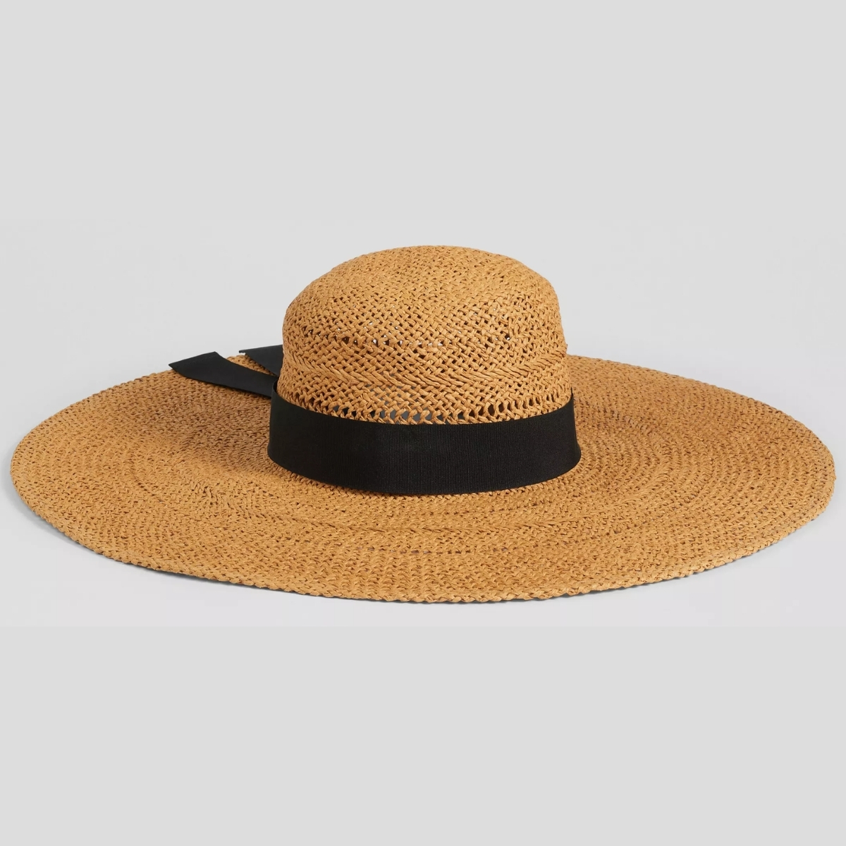 Kate Middleton in the wide-brimmed L.K. Bennett Saffron straw hat